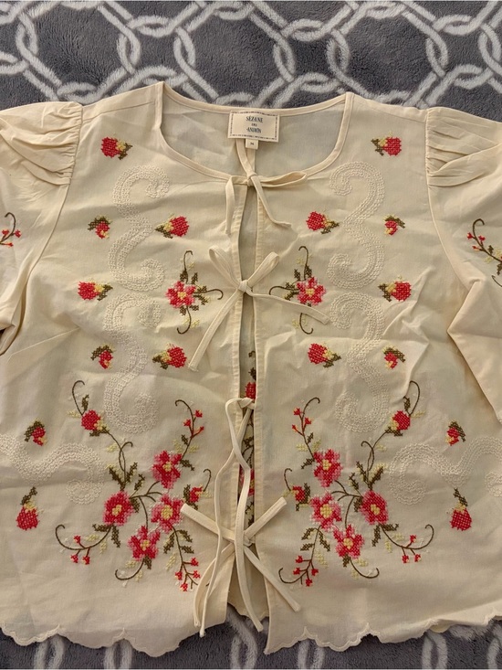 Sezane Tops - Sezane x Andion Zelia Blouse